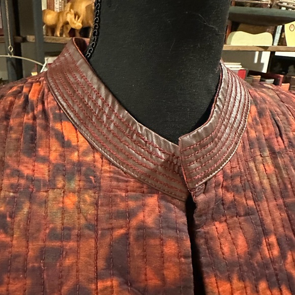 Soft Surroundings NWT Icon Bedouin Multicolor Floral Duster Lined Coat Size XL - Picture 2 of 4